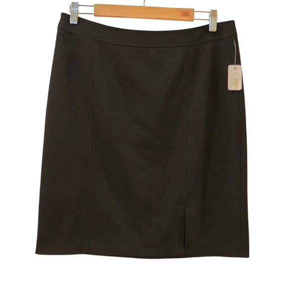 Laundry by Shelli Segal Black Short Skirt Career Interview Womens Size 10 NWT - Picture 1 of 8